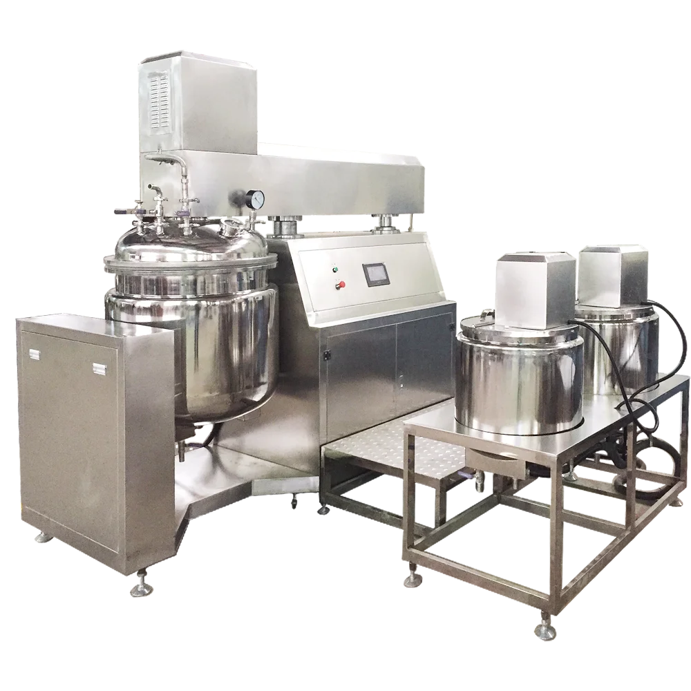 Industrial 500kg High Shear Paddle Homogenizer Mixing Vacuum Emulsifier Mixer for Medical Products