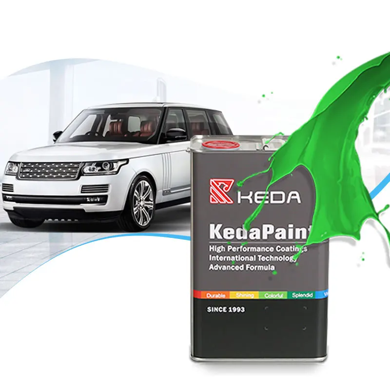 Поставщик краски Keda для повторной отделки автомобиля блестящее