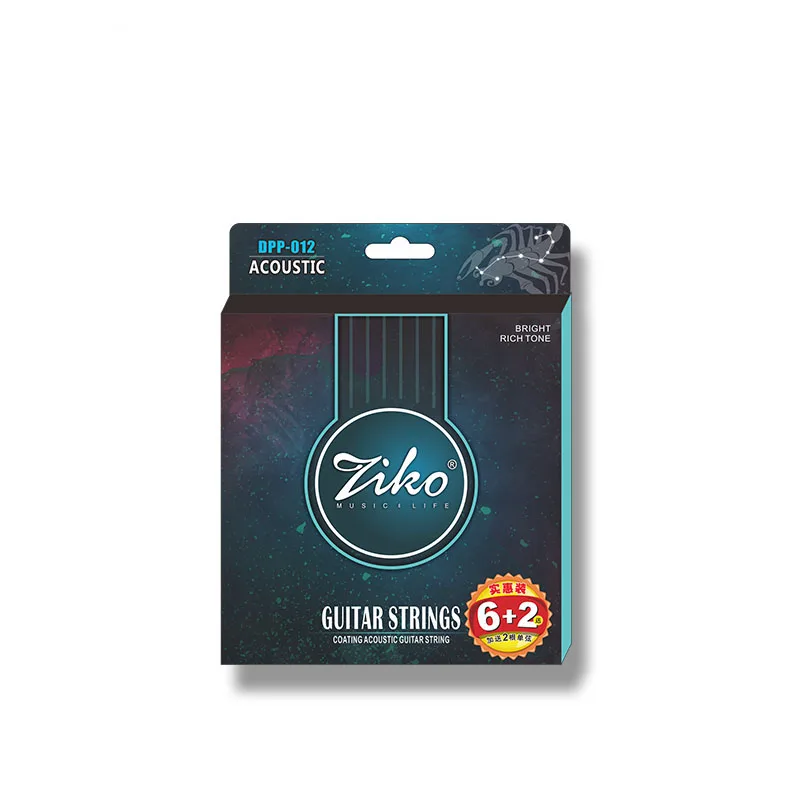 Ziko Manufacturer Wholesale Price Oem Normal Acoustic Guitar Strings