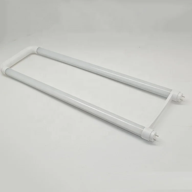 2ft dimmable 18W 20W LED T8 split U-shaped tube fluorescent light