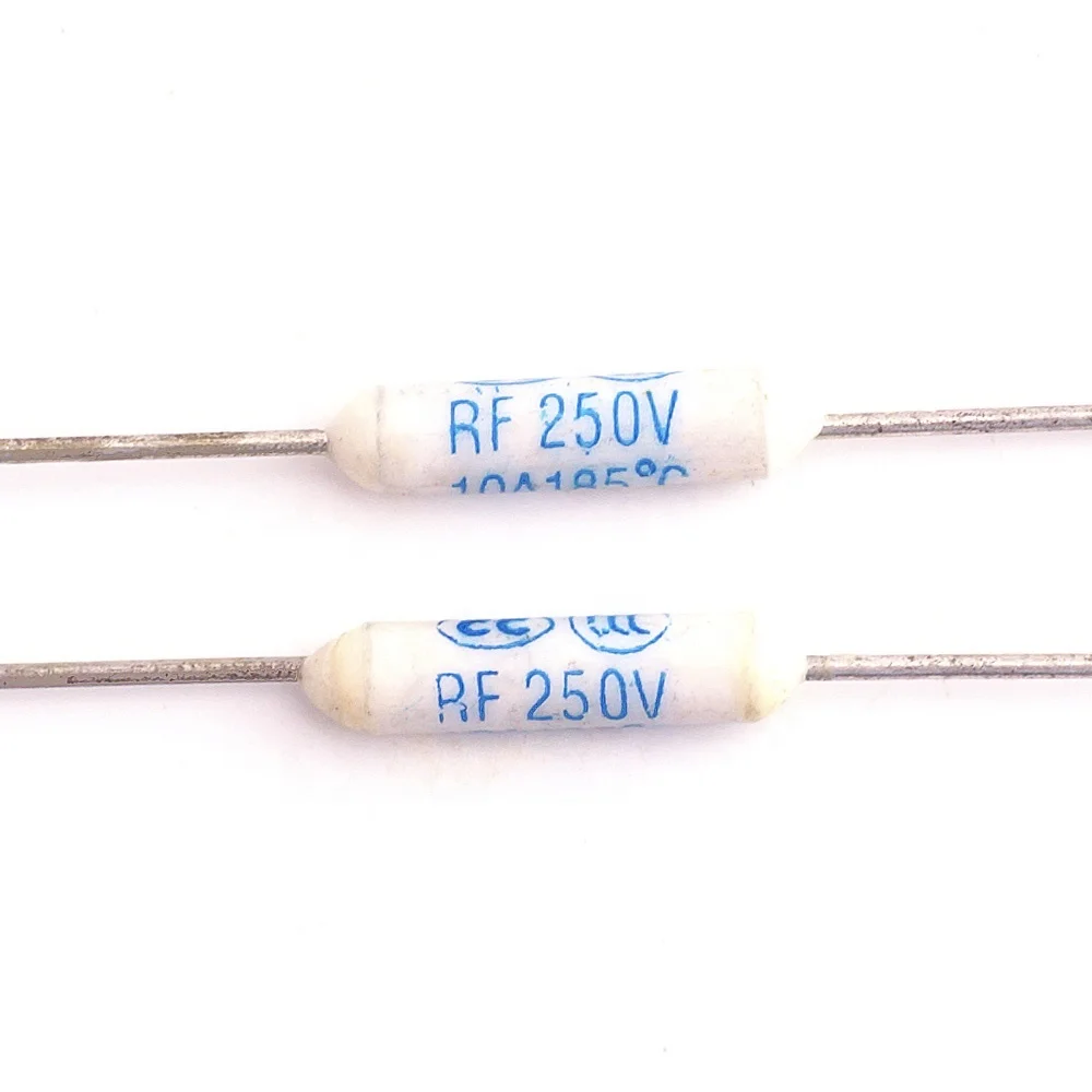 House Home Appliances 1A 2A 5A 10A ROHS Temperature Ceramic Thermal Fuse