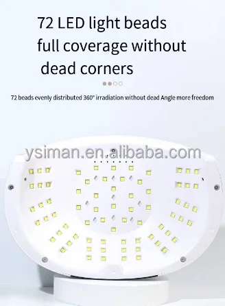 2024 Новое поступление 298 Вт беспроводная аккумуляторная Светодиодная УФ-лампа для маникюра