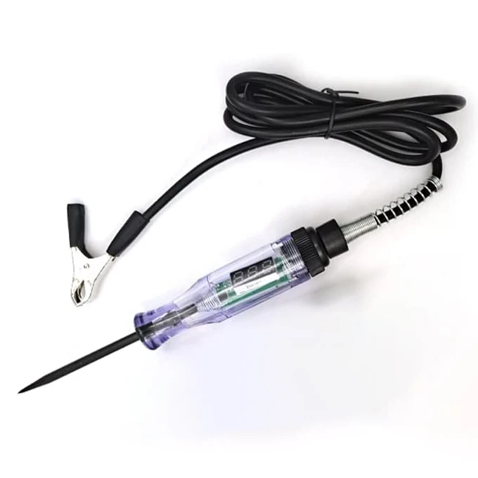 DC 3V-24V LCD Digital Display with LCD Screen Voltage Tester Electrical Circuit Test Pen for Automotive Car Truck Auto