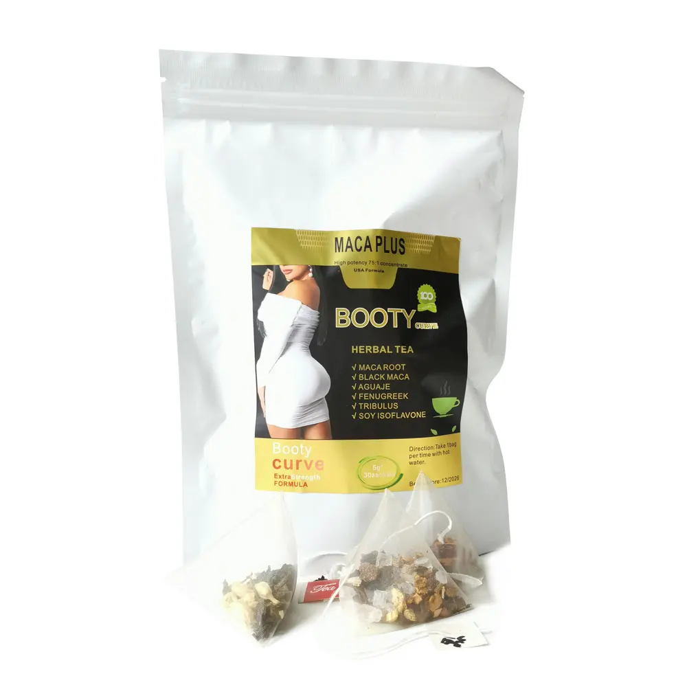 Custom Private Label  Hip big Butt tea bags Enhancement Buttock Firming Abundant healthcare supplements herbal hip tea