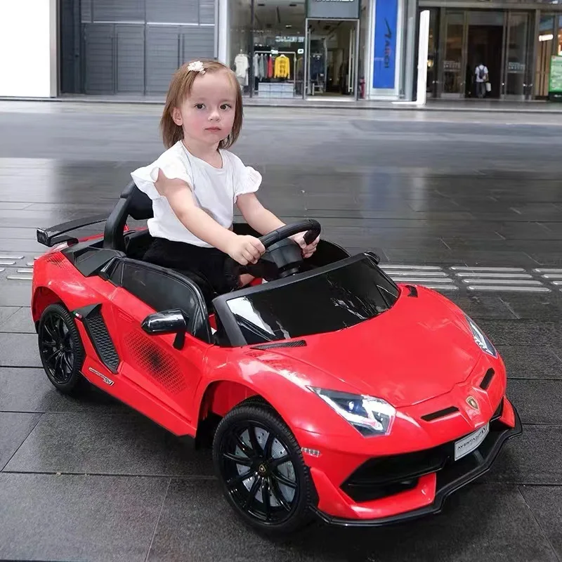 Manufacturers wholesale with early education and MP3 function ride on electric cars for kids one seat children electric car