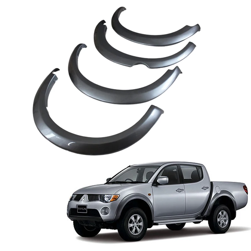 YCSUNZ Auto Fender Flare For Mitsubishi L200 Triton 2006 Grey Black Wheel Arch High Margin Fender Flares