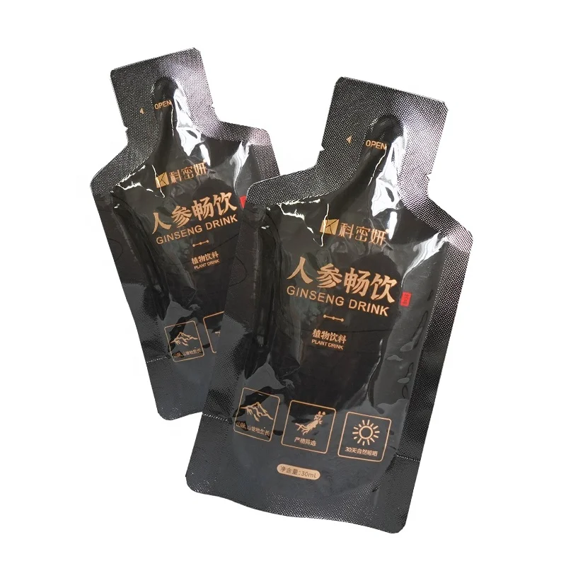 Растительные добавки, пептиды, экстракт женьшеня, концентрат, энергетическая добавка, жидкий Здоровый Красный корейский женьшень, напиток