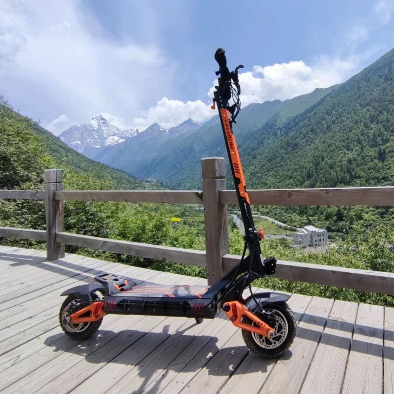 Складной электрический скутер Kukirin G3Pro, 1200 Вт, двойной двигатель, 65 км/ч, максимальная скорость 23 а/ч