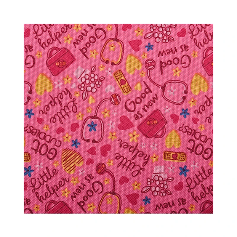 Excellent Service 100% Polyester 600D Oxford Fabric Pvc Print Coated For Backpack