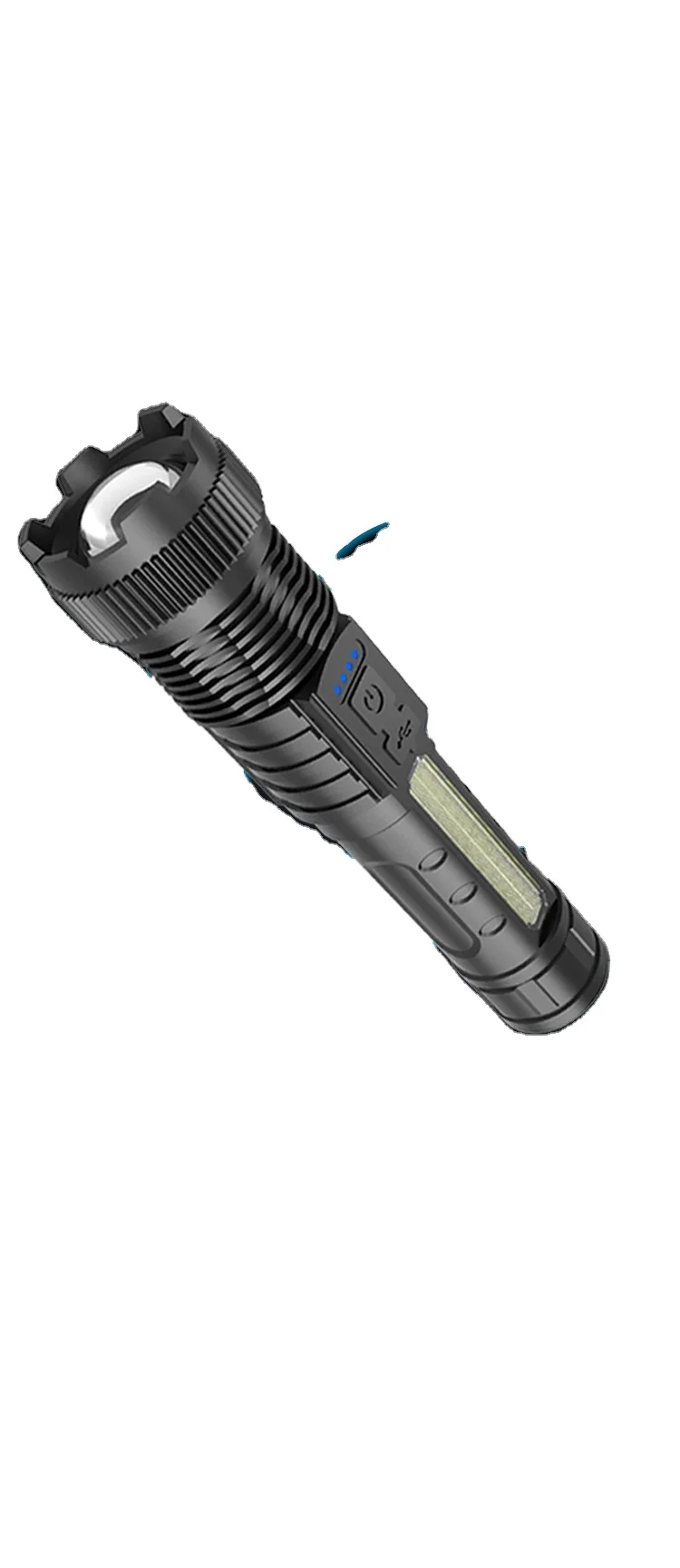 High Power Super Bright 100000 Lumen Torch with clip outdoor Waterproof Long Range SOS Rechargeable  P50 Tactical led Flashlight