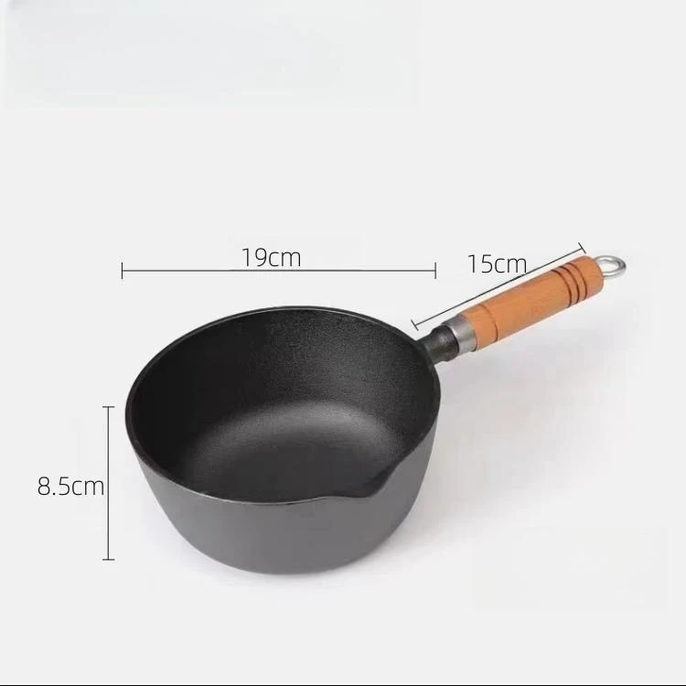 Household Items For Kitchen Cooking Pre-seasoned Cast Iron Saute Pan Fried Soup Cooking Pot