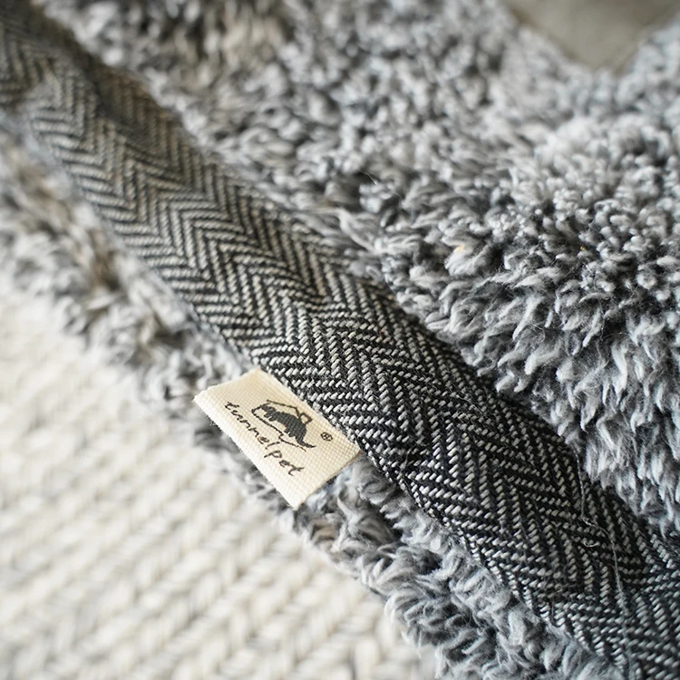 B161 soft printed  sherpa blanket for cat and dog pet throw