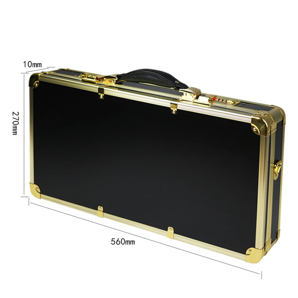 portable briefcase aluminum barber tool carry clipper case box custom barber kit hair clipper case with beautiful travel case