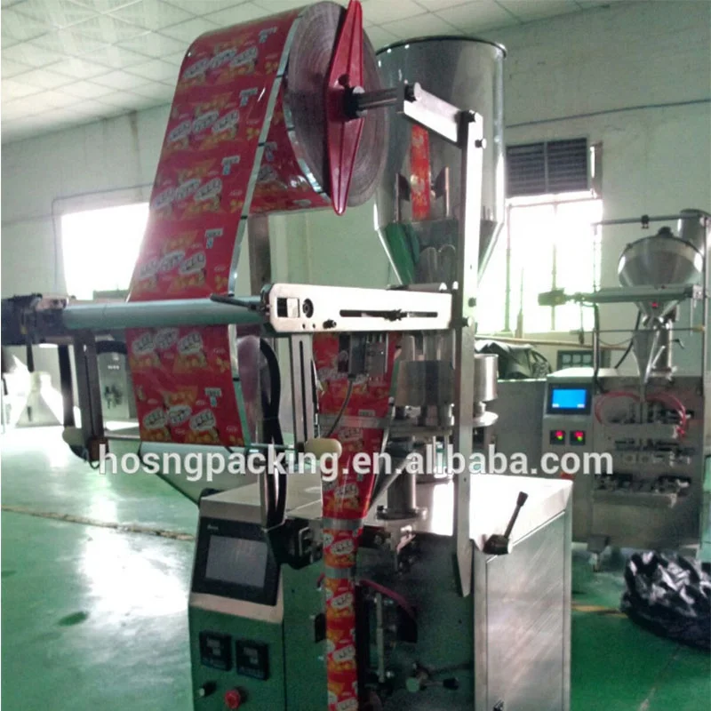Granular Materials Seeds Cereal Peanut Candies Desiccant Sugar Feed Packing Machine For Pillow Type Bag Sealing