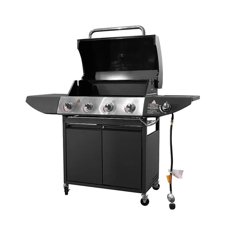 China Manufacturer Stainless Steel Household Camping Smokeless Barbecue Portable Outdoor BBQ Gas Grill