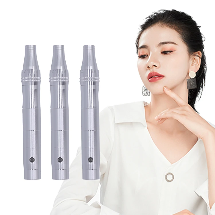 Электрическая ручка для мезотерапии, профессиональный набор для ухода за кожей лица