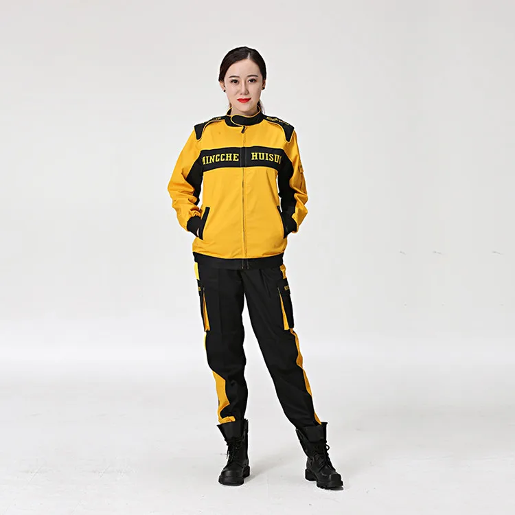 Men And Woman Safety Suits Jacket Overall Workwear Dungarees Uniform Auto Repair Clothing
