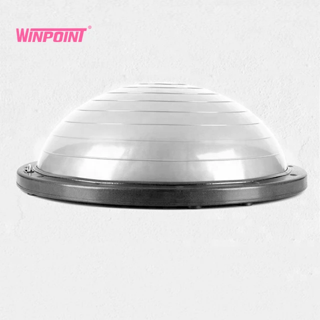 FITNESS hot selling gym semicircular wobbler balance ball