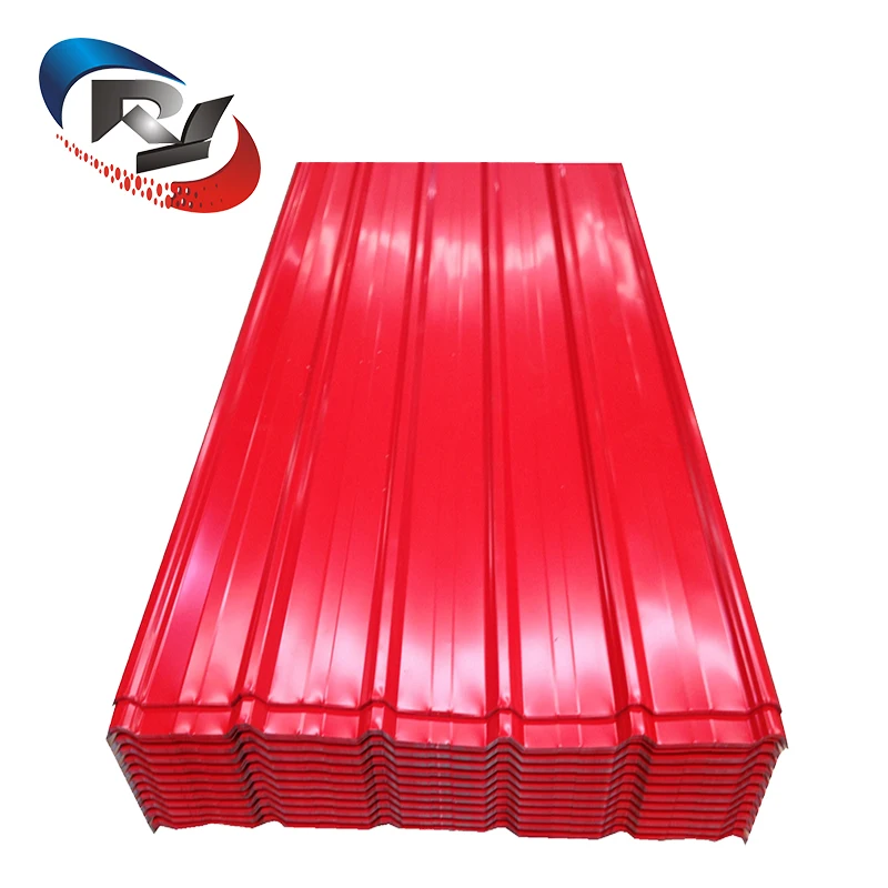 Price per square meter of steel galvanized roofing sheet zinc color coated corrugated roof sheet
