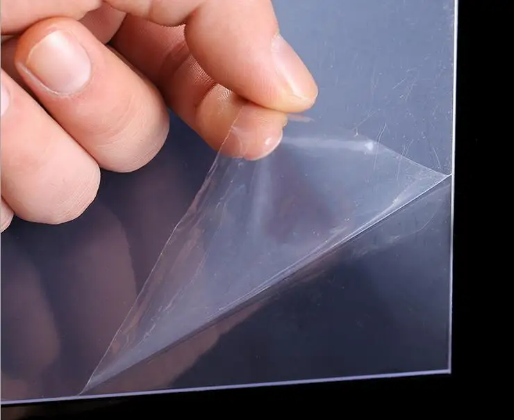 Transparent pet petg apet sheet for dia cutting various shapes series