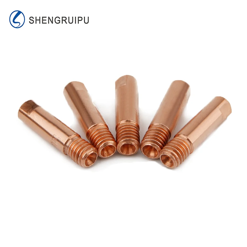 high quality contact tip binzel welding torch parts 15AK spot welding tips