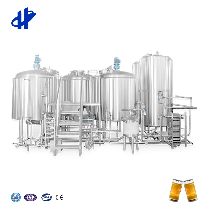 Пивоваренное оборудование Коническое пивоваренное 2000L 10000L Турция проект