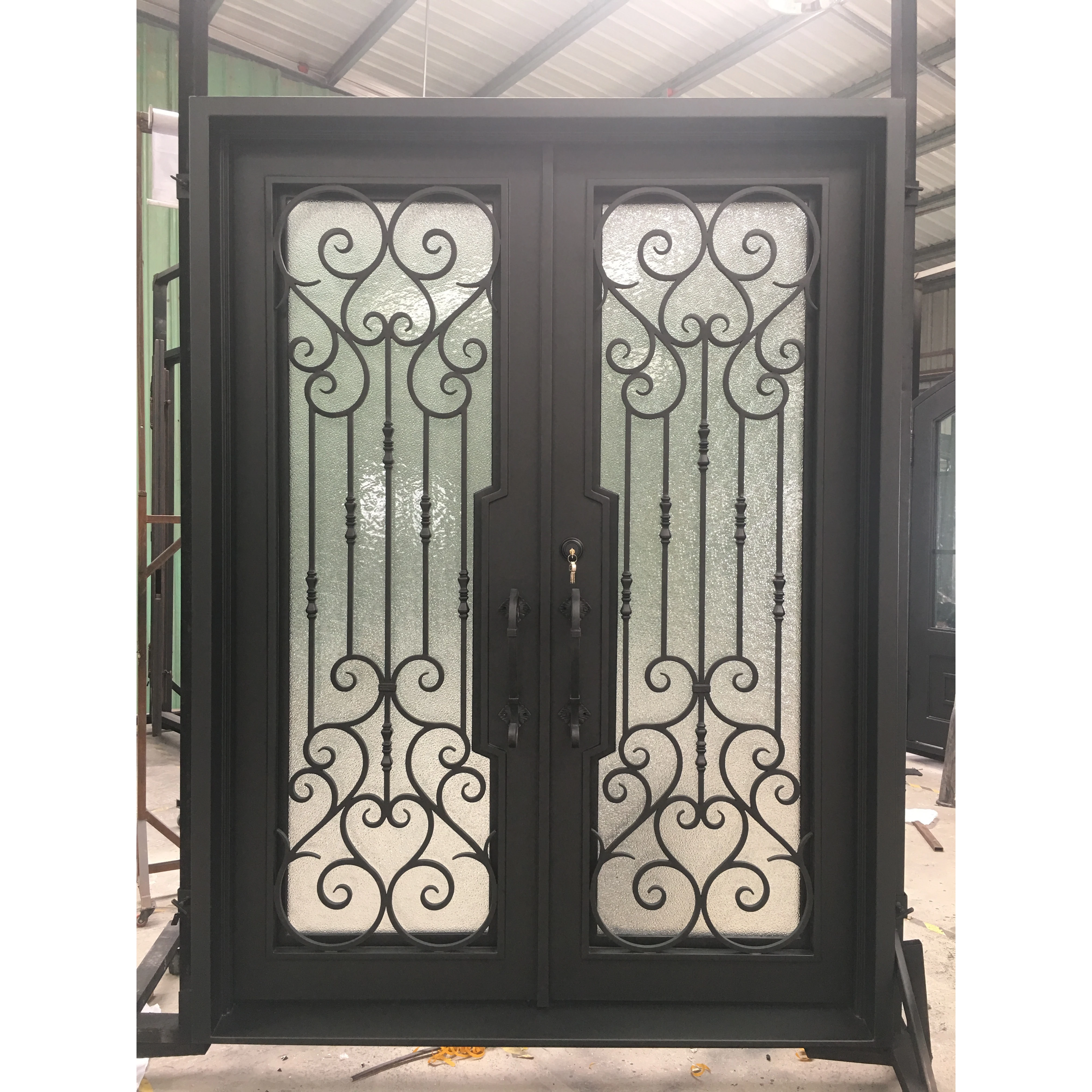 Used Steel Exterior Doors Windows for Sale Iron Door
