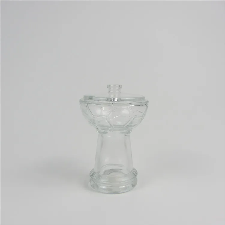 New type top sale football shape perfume glass jars bottles100ml