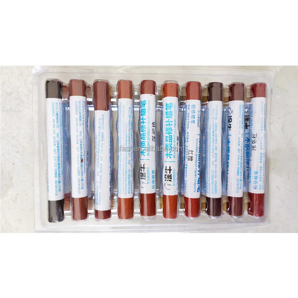 Furniture Repair Crayon, Solid Wood Panel Repair Paint Crayon, Window Floor Scratch Fill Paint Paste