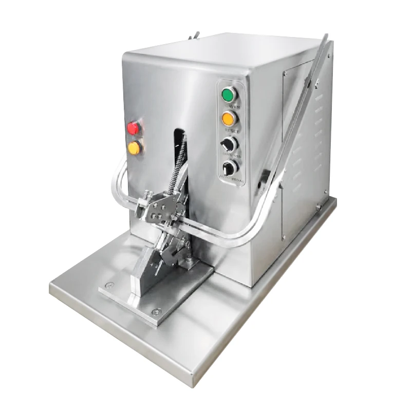 Commercial Automatic Pedal Induction Sealing Sausage Clip Machine