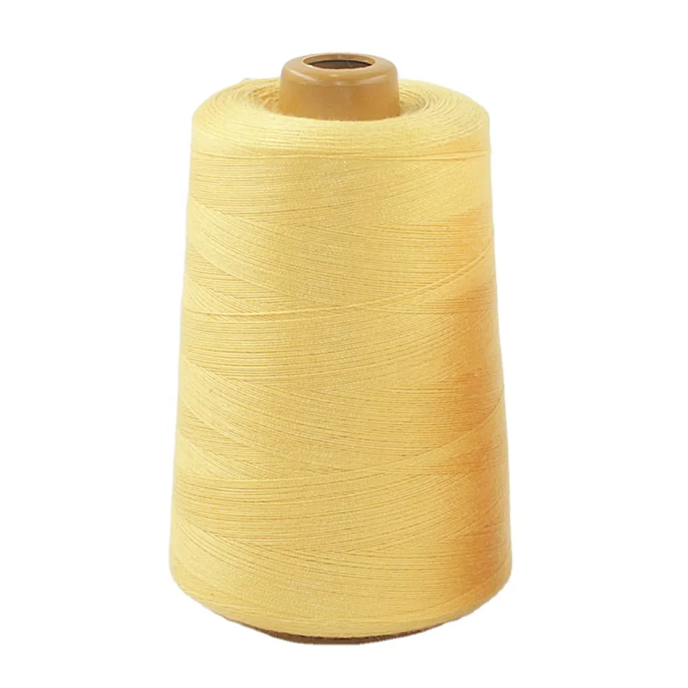 Colorful nylon thread sewing pins waxed linen thread 30/2 3000 yards/cone ne count 100% quality guaranteed
