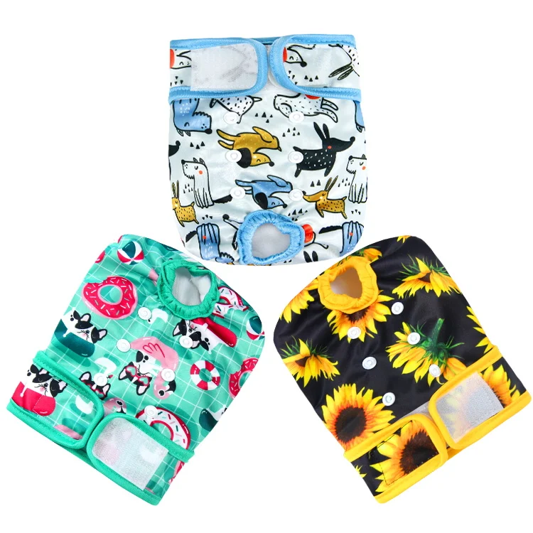 Reusable Washable Female Large  Big Dog Diaper