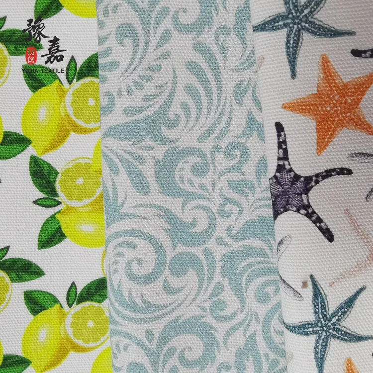 NO MOQ 100% pure cotton digital art printed on canvas