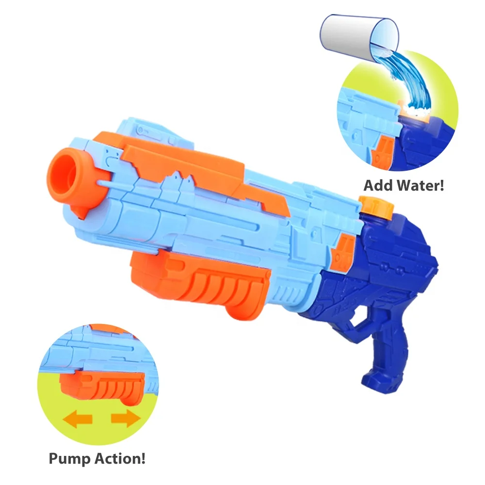 New Arrival Children Summer Shooting Game 800ml Big Capacity Water Gun for Kids Outdoor Air Pressure Water Gun
