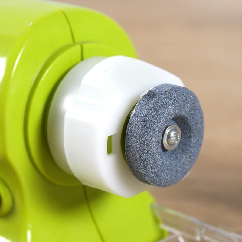 rolling sharpener manual handheld knife sharpener puck kit rod planer blade sharpener with wooden handle