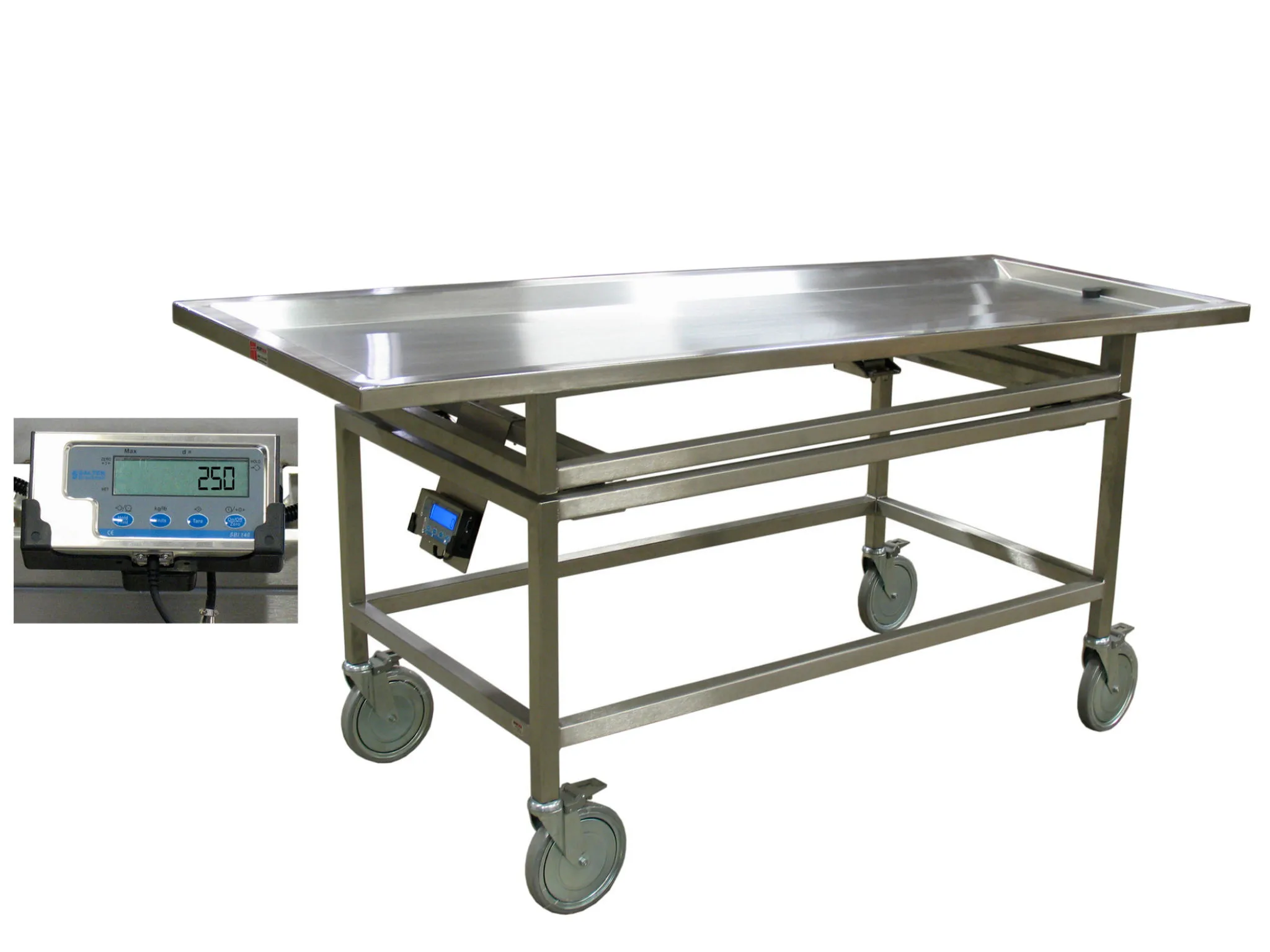 Hospital mortuary equipment corpse transfer