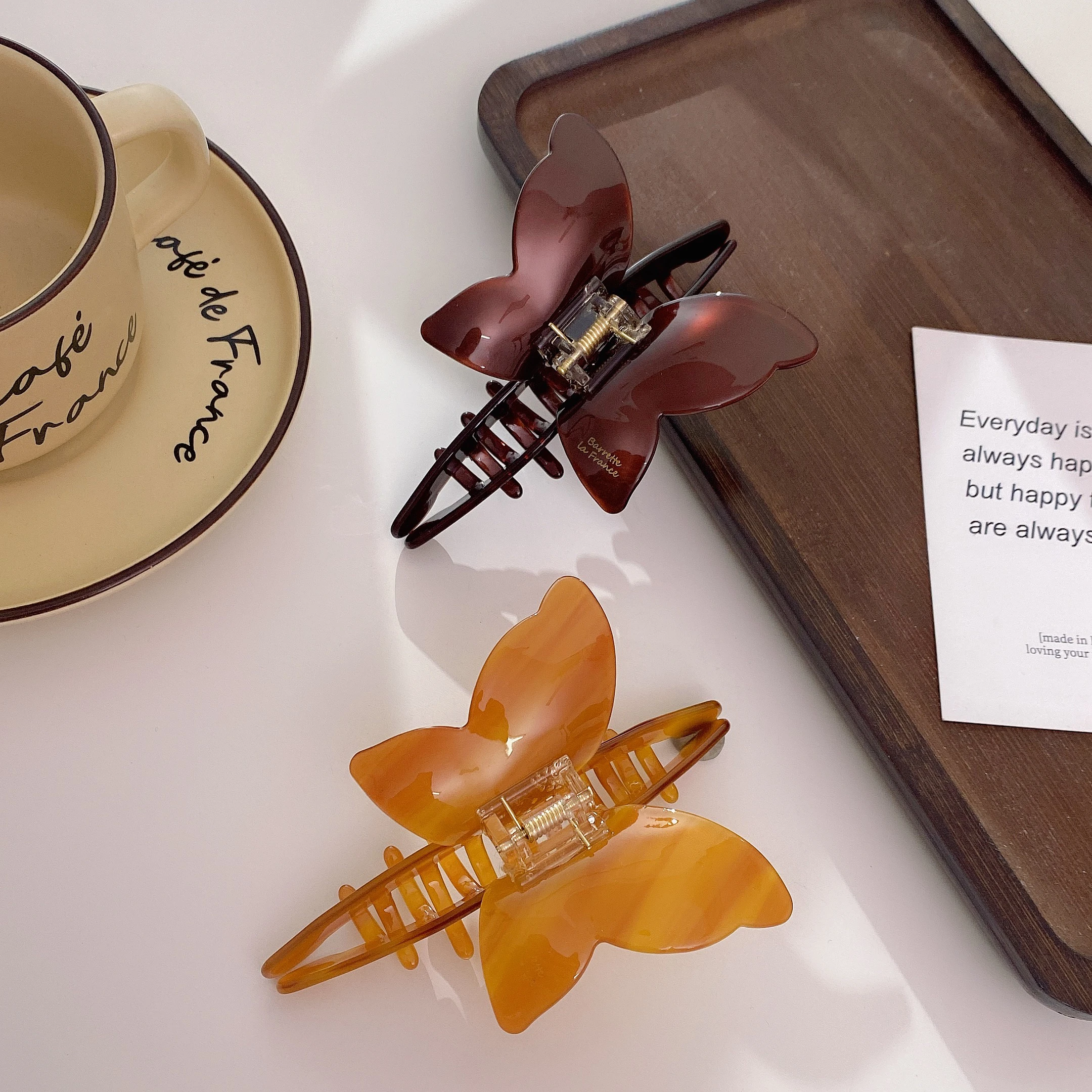 Заколка для волос DOWELL роскошная заколка с большой бабочкой элегантный аксессуар уксусной кислотой украшения