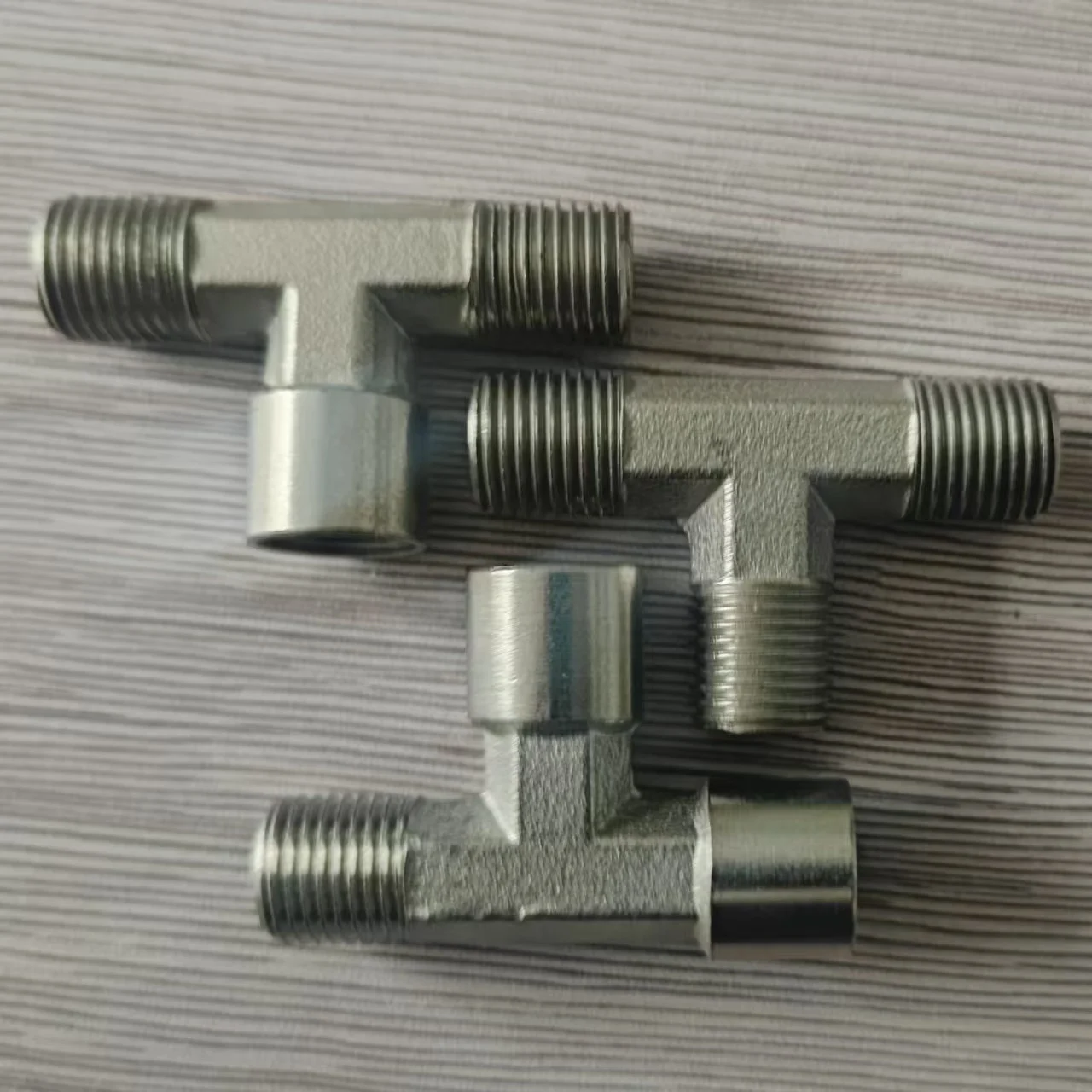 Pneumatic Plumbing Brass Pipe Fitting Male/Female Thread 1/8 1/4 3/8 1/2 BSP Tee Type Copper Fittings Water Oil Gas Adapter