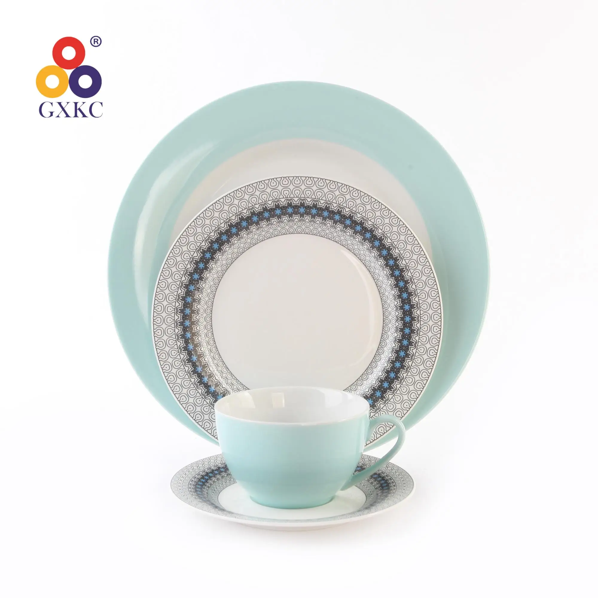  Фарфоровая обеденная тарелка GuangXi SanHuan GXKC