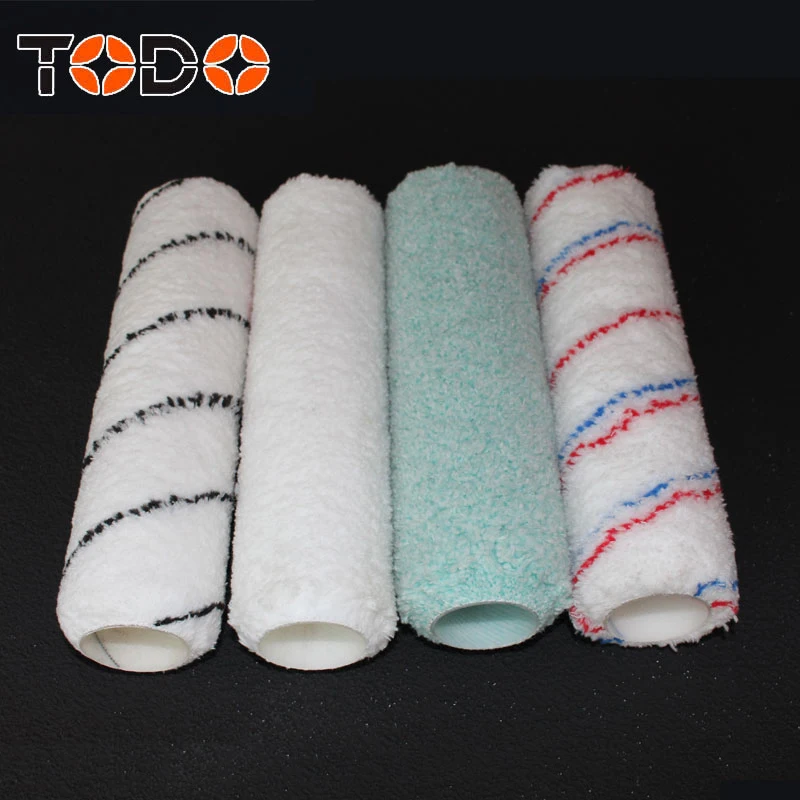4 inch 6 inch 7 inch 9 inch 10 inch 18 inch Microfiber paint roller refill covers for coating resin epoxy