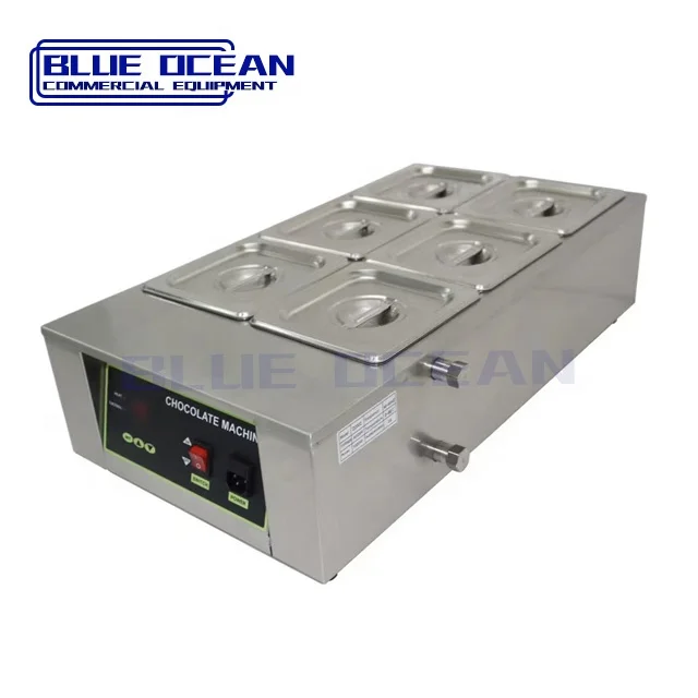 wholesale Counter Top Stainless Steel Intelligence Chocolate Machine