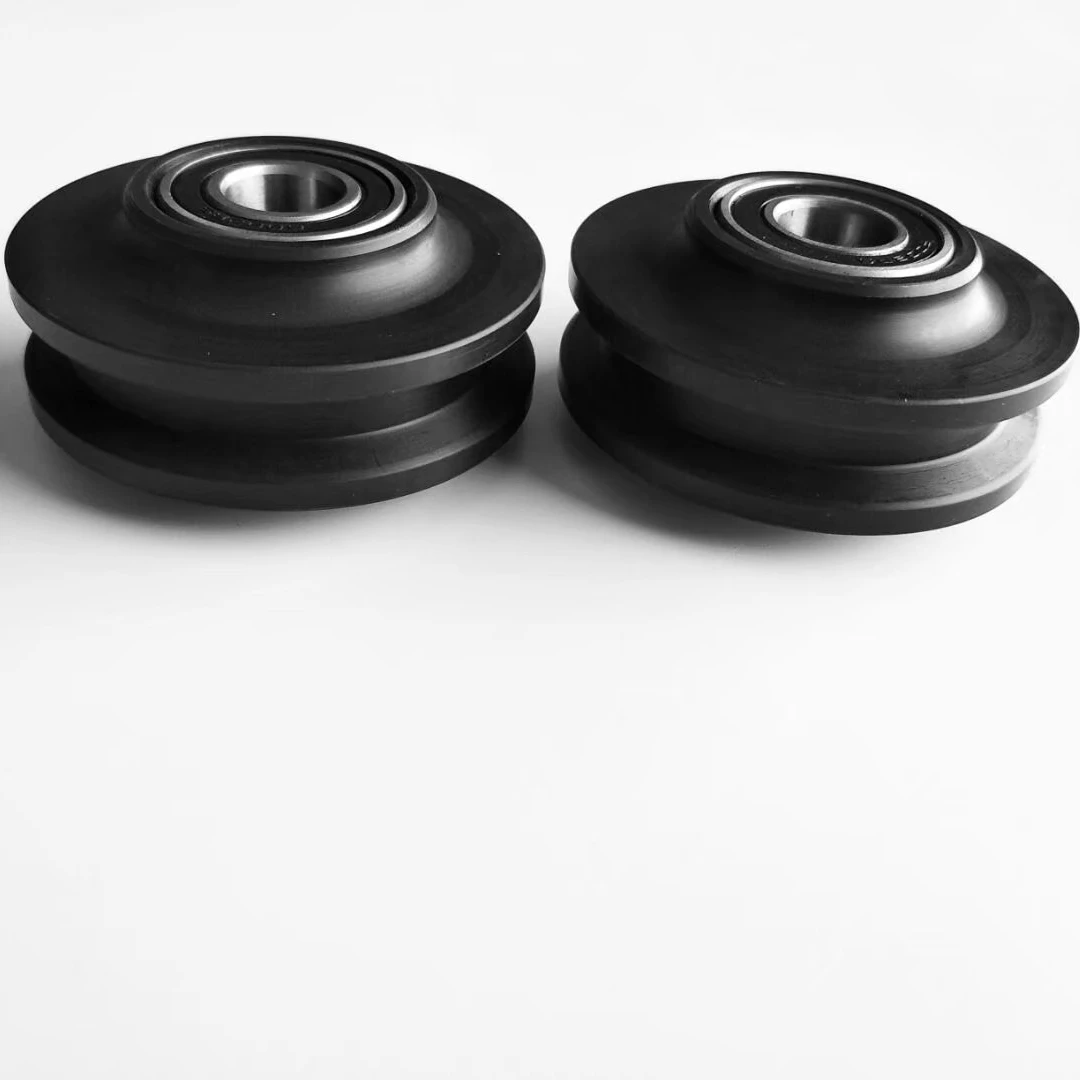 Carbon steel sliding barn door sliding door wheels for Barn door fittings