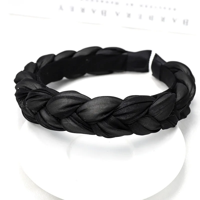 Braided Hair Headband For Women Sponge Headband Fashion Hair Accessories