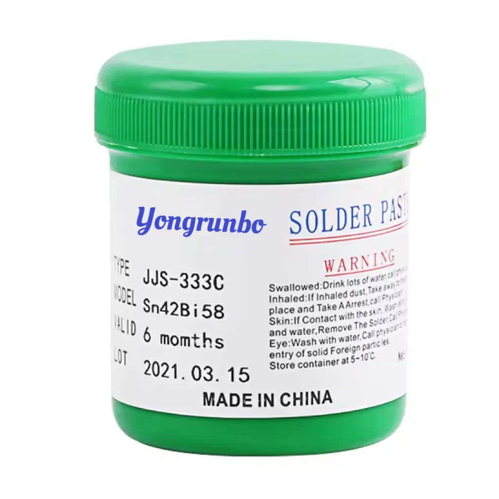 Lead Free Tin Paste Low Temperature Solder Paste Bga Solder Paste Sn42 Bi58 10cc