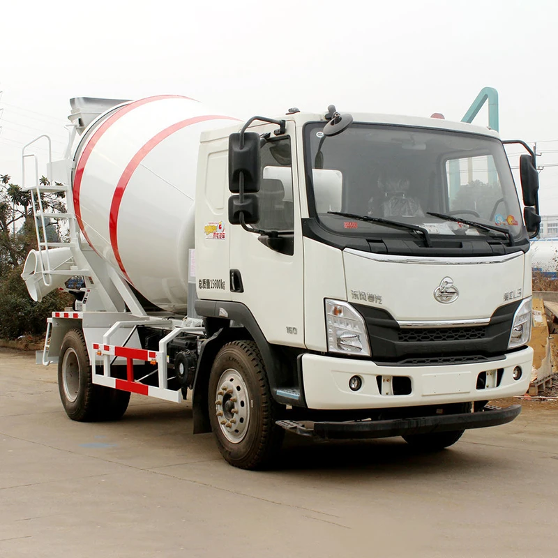 2017 Dongfeng 6 cubic meter cement mixing truck in good condition at a reasonable price