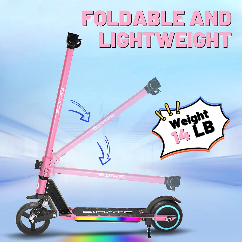 European EU Warehouse 130W 10KM/H E Electric Scooters For Kids