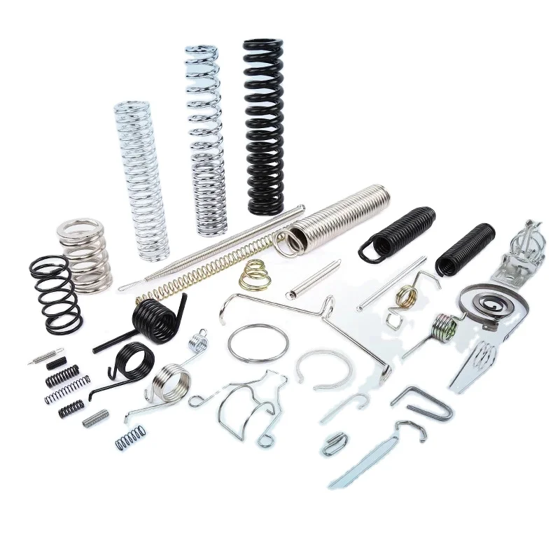 Factory Customized 304 Stainless Steel Cylindrical Flat Wire Coils Compression Spring