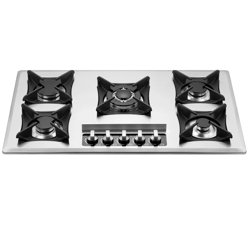 5 burner gas cookers low price stove gas burner cooker built-in cooker gas cooktops for home
