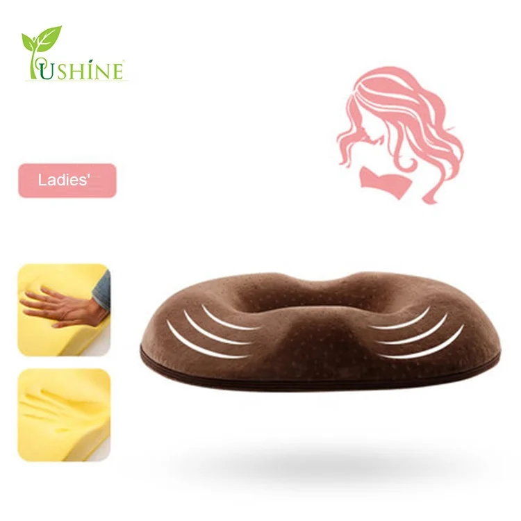 Best Selling Comfort Memory Foam Donut Blood Circulation Hemorrhoid Seat Cushion