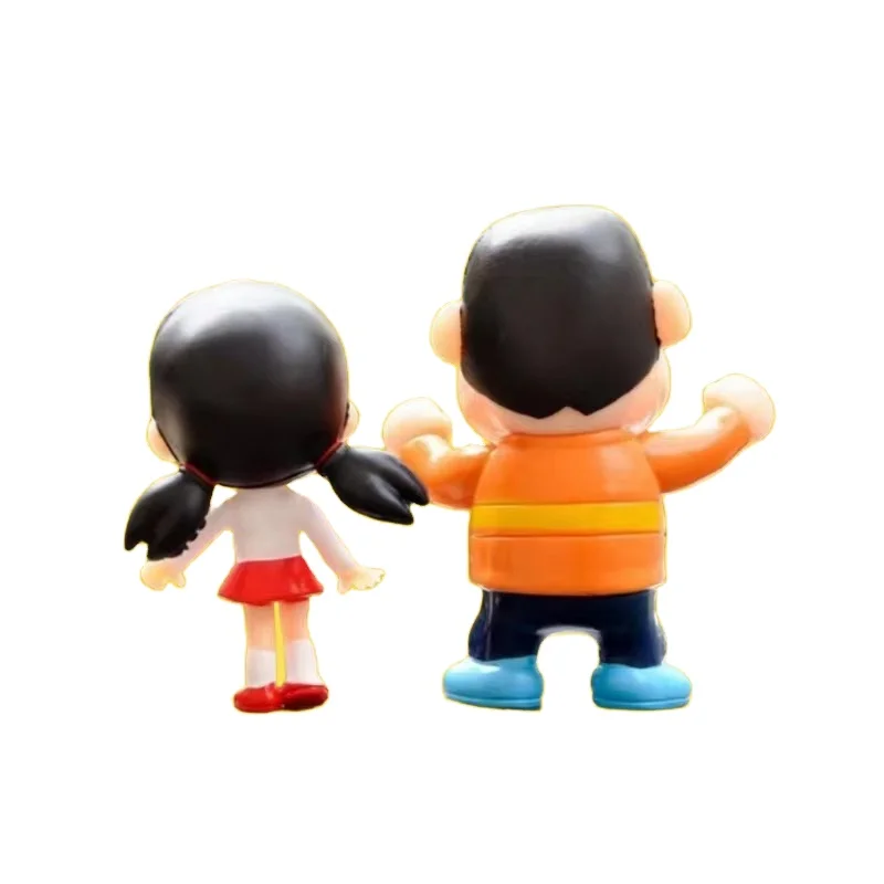 Doraemon Machine Dolly Blue Fatty Model Toy Cake Decoration Ornament Hot House OPP Robot Body Cat Dingdang Cat Handmade Cartoon